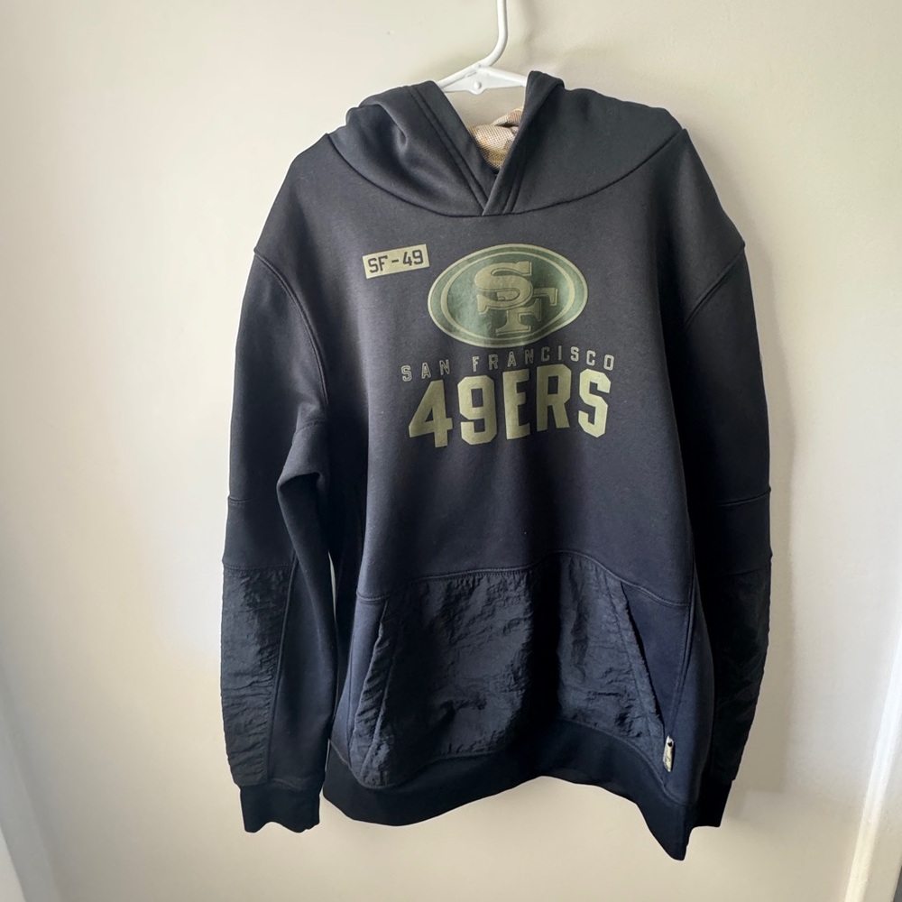 49ers Hoodie kids Size Large